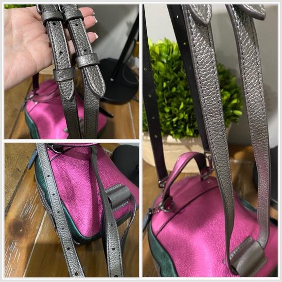 Coach Metallic Colorblock Andi Backpack – 2018 (Style F49123) - Picture 6 of 13